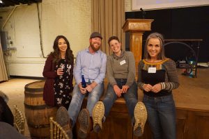 Four local professionals attend PechaKucha Night in Albany, NY