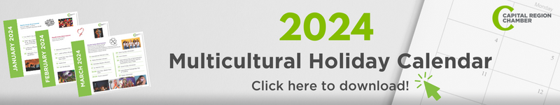 Multicultural Holiday Calendar - Capital Region Chamber